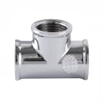 Тройник SOLOMON 3/4″ ВВВ хром 8202