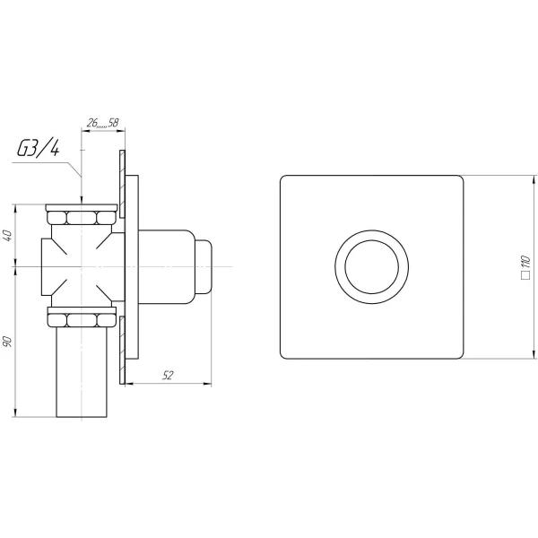 Кран-дозатор для унитаза TREMOLADA ТREMO-471