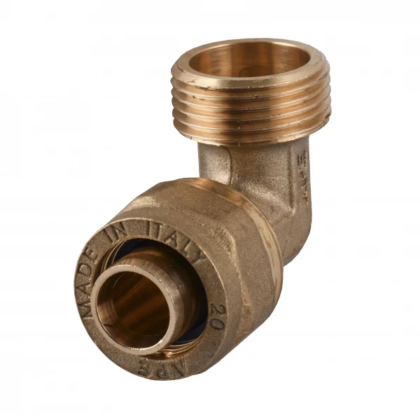 Уголок с наружной резьбой APE ITALY 753 L 3/4″х20