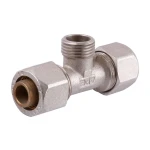 Тройник с наружной резьбой APE ITALY 733 L 20х1/2″x20