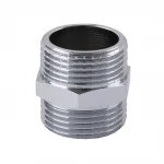 Ниппель SOLOMON 1/2″ НН хром 8205