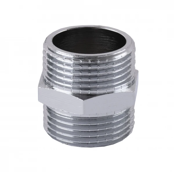 Ниппель SOLOMON 1″ НН хром 8205