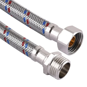 Шланг нержавеющая сталь SOLOMON 1/2″х1/2″ НВ 1,5м HS31