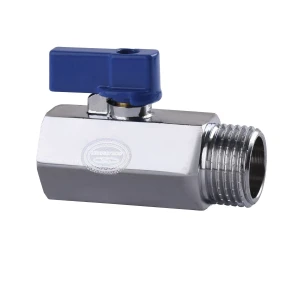 Кран шаровый мини SOLOMON 1/2″ НВ NV-3025 (2шт. в упак.)