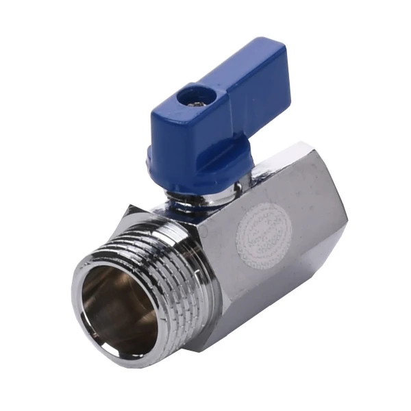 Кран шаровый мини SOLOMON 1/2″ НВ NV-3025 (2шт. в упак.)