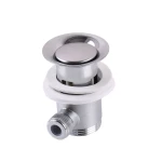 H3P102-Донний клапан Металевий з переливом+ комплект спиць важелів