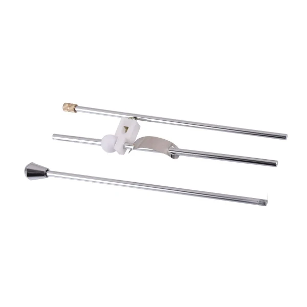 H3P102-Донний клапан Металевий з переливом+ комплект спиць важелів