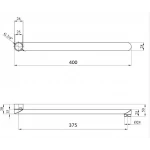 Излив смесителя Globus Lux M72 40F