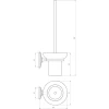 Йоржик настінний Globus Lux RM1901