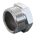 Заглушка с наружной резьбой SOLOMON 3/4″ хром 4001