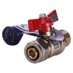 Кран шаровый SOLOMON 16х1/2″ B1183 наружная резьба