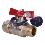 Кран шаровый SOLOMON 16х1/2″ B1183 наружная резьба