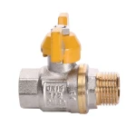 Кран шаровый прямой SOLOMON 1/2″ НВ ЖБ PN40 B1008