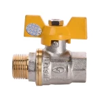 Кран шаровый прямой SOLOMON 1/2″ НВ ЖБ PN40 B1008