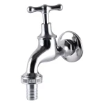 Кран SOLOMON вентильный поливочный 1/2″ CHROM T5071