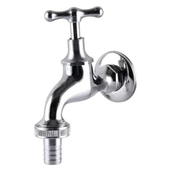 Кран SOLOMON вентильный поливочный 1/2″ CHROM T5071