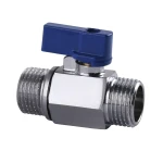 Кран шаровый мини SOLOMON 1/2″ НН NV-3161 (2шт. в упак.)