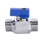 Кран шаровый мини SOLOMON 1/2″ НН NV-3161 (2шт. в упак.)