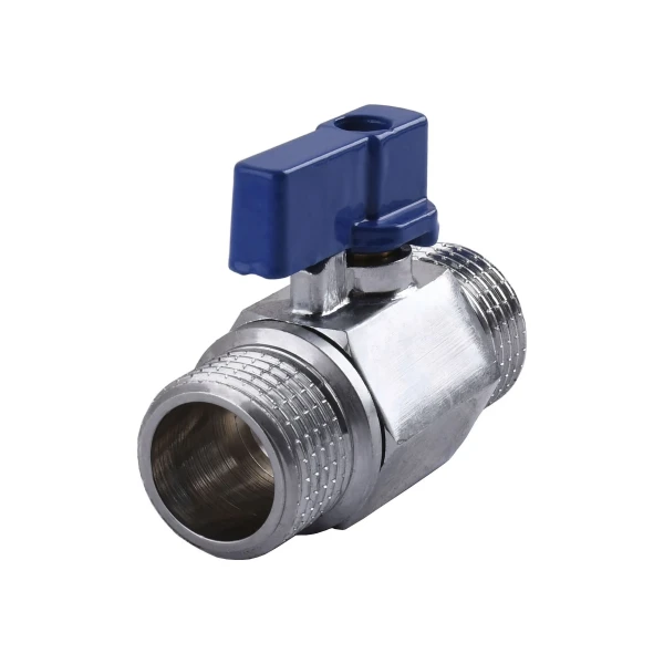 Кран шаровый мини SOLOMON 1/2″ НН NV-3161 (2шт. в упак.)