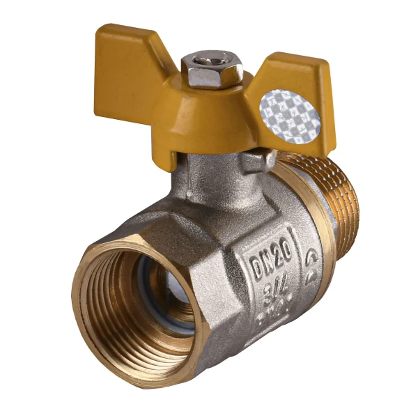Кран шаровый прямой SOLOMON 3/4″ НВ ЖБ  PN40 B1008