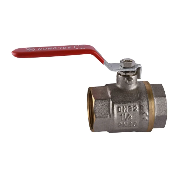 Кран шаровый прямой SOLOMON 1 1/4″ ВВ КР  PN40 В1001