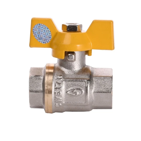 Кран шаровый прямой SOLOMON  1/2″ ВВ ЖБ PN40 B1007
