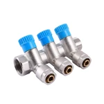 Колектор CRISTAL 3/4Gх1/2*16 - 3-ої (під 35 *) з перекриттям (NM-1016)