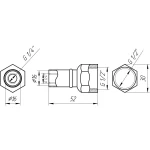 Муфта с внутренней  резьбой пресс APE ITALY AP 102 1/2″х16