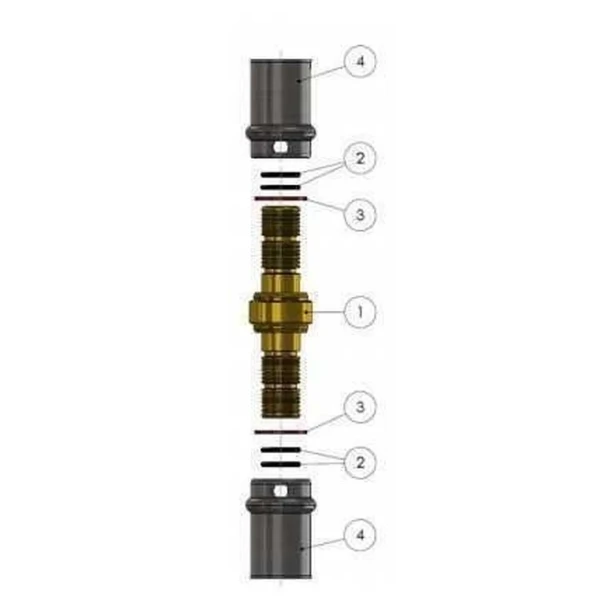 Муфта промежуточная пресс APE ITALY AP 103 20х20
