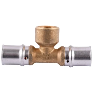 Тройник с внутренней резьбой пресс APE ITALY AP 132 20х1/2″х20 Тройник с внутренней резьбой пресс APE ITALY AP 132 20х1/2″х20