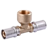 Тройник с внутренней резьбой пресс APE ITALY AP 132 16х1/2″х16