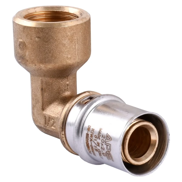 Уголок с внутренней резьбой пресс APE ITALY AP 152 1/2″х20
