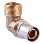 Уголок с наружной резьбой пресс APE ITALY AP 153 3/4″х20
