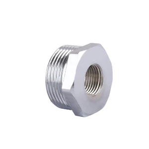 Футорка переходная SOLOMON 1/2″х 1/4″ хром НВ 8209
