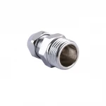 Цанга наружная SOLOMON 3/8″х1/2″ хром 9004