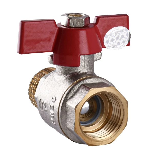 Кран шаровый прямой SOLOMON  1/2″ НВ КБ PN30 B1015