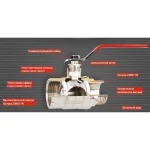 Кран шаровый прямой SOLOMON  1/2″ НВ КБ PN30 B1015