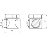 Фильтр грубой очистки для газу SOLOMON 3/4″ F8016