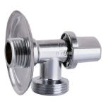 Кран кульовий кутовий ARCO 1/2″х 3/4″ DEF728P AntiLime