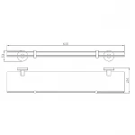 Полиця Perfect Sanitary Appliances SP 8127