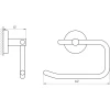 Тримач туалетного паперу Perfect Sanitary Appliances SP 8116