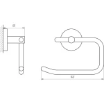 Держатель туалетной бумаги Perfect Sanitary Appliances SP 8116