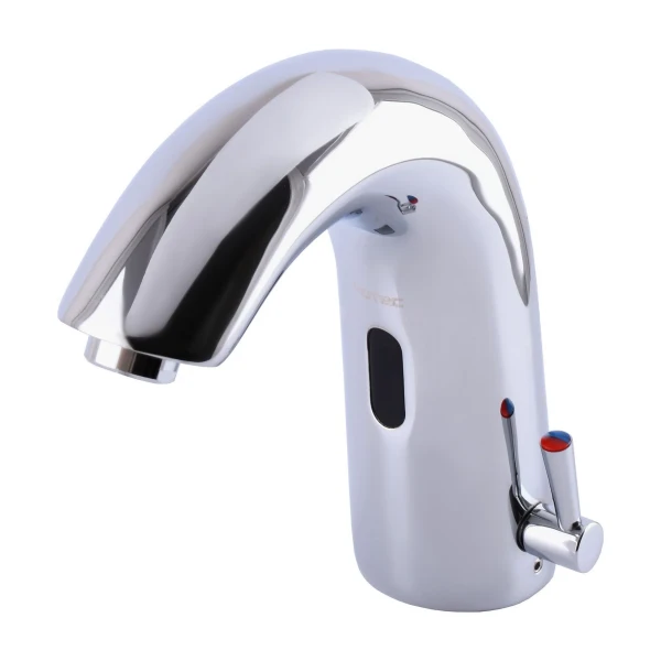 Смеситель сенсорный для умывальника HOTEC 19.112 DC/AC Hot/Cold с трансформатором