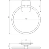 Тримач рушників Perfect Sanitary Appliances RM 1003