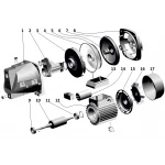 Насос відцентровий Optima JET 80 0,8кВт чавун довгий