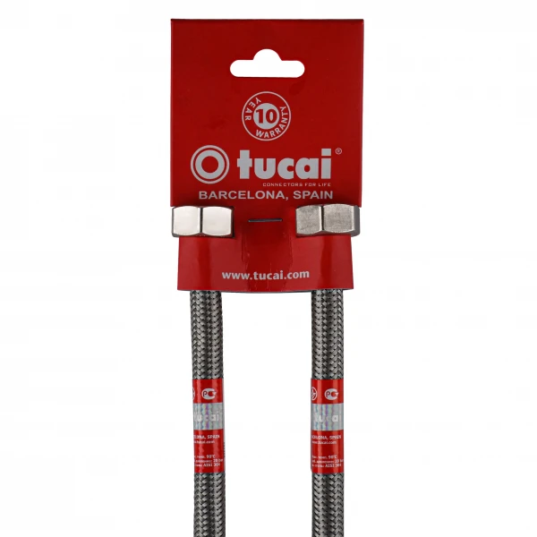 Шланг для смесителя TUCAI М10х1/2″ 0,6м ПАРА TAQ GRIF 200961