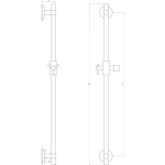 Душова стійка Dishi T1106-C