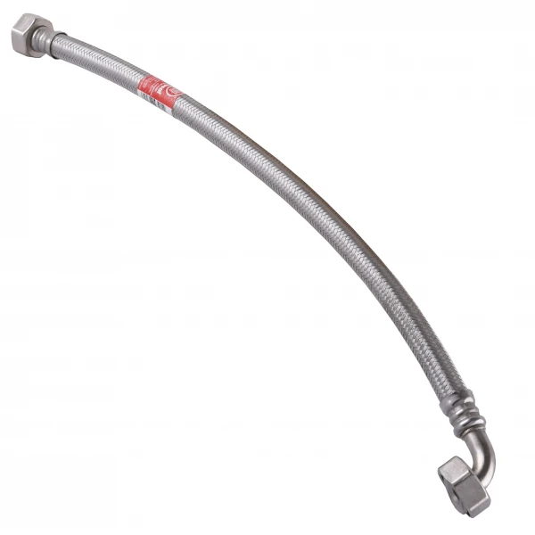 Шланг водяний посилений кутовий TUCAI 3/4″x3/4″ ВВ 0,5м TAQ SUPER CODO HG-3434-500 (201180)