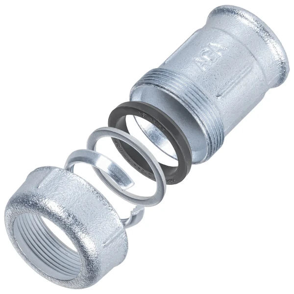 Соединение прямое зажимное с внутренней резьбой DN32(39,3-43,1 мм) х 1 1/4″ IK AGAflex