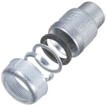 Соединение прямое зажимное с наружной резьбой DN25(31,2-34,4мм) х 1″ AK AGAflex